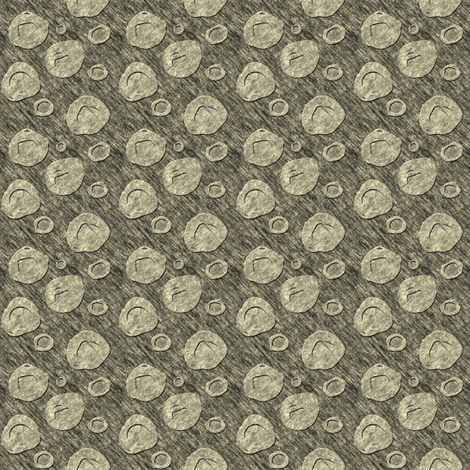 Sketchydots: "Big" Dot Coordinate - Antique Yellow