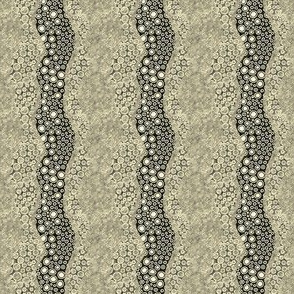 Sketchydots: Wave - Antique Yellow
