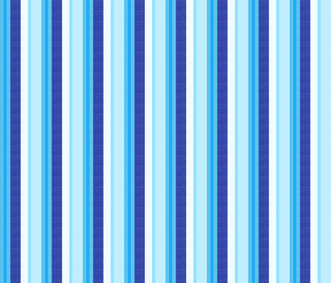 blue world stripes 6 fabric by mojiarts on Spoonflower - custom fabric