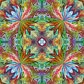 Jugendstil flowers