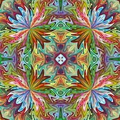 Jugendstil flowers
