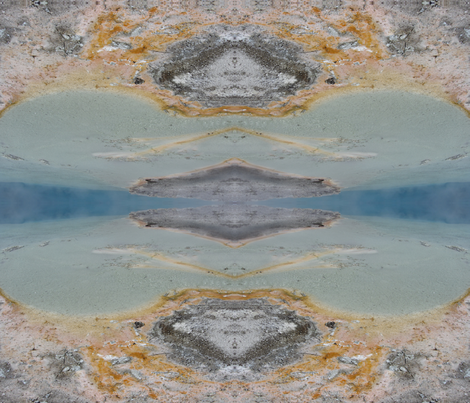 Yellowstone Springs fabric by rachellerose on Spoonflower - custom fabric