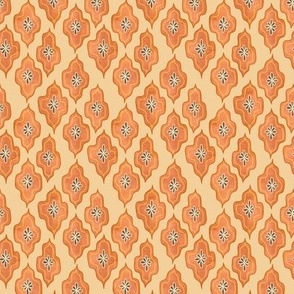 dappled lozenge - saffron