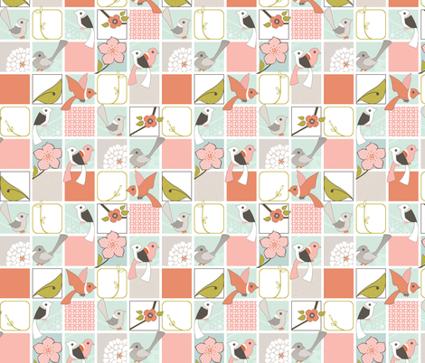 Wake Up Call - Quilt Block