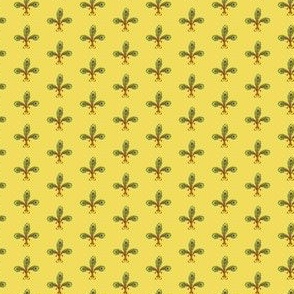 peacock_fleurdelis_2_halfinch_lemonchiffon