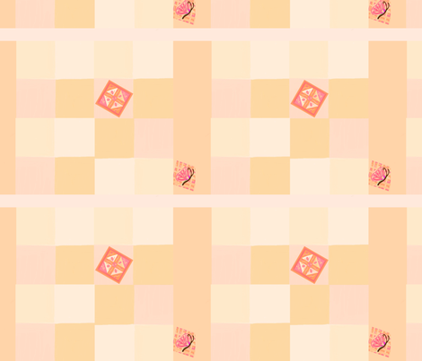 nursery pink pastels patchwork quilt