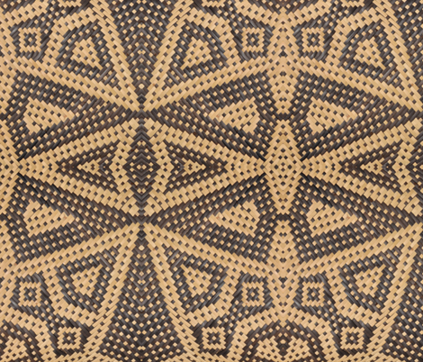 Basketweave 3 (best viewed as yardage) fabric by greennote on Spoonflower - custom fabric
