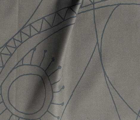 Cosmic Chatter - Gray and Black