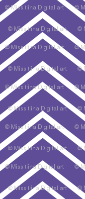 chevron no2 purple and white