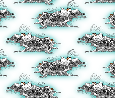 Nature's Cauldron fabric by rhondadesigns on Spoonflower - custom fabric