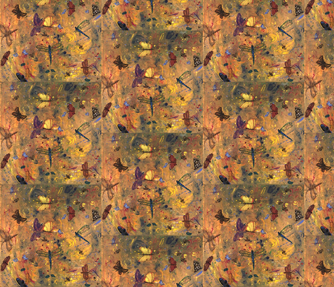 life is a buzz-ed fabric by juliannjones on Spoonflower - custom fabric