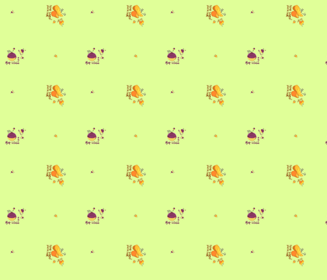 i dig roots fabric by mojiarts on Spoonflower - custom fabric
