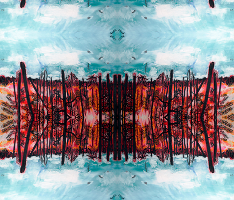 ARTBYLESSnowFlake AZ fabric by artbyles on Spoonflower - custom fabric