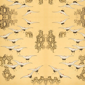 Birds and spiderwebs