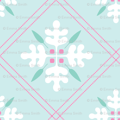 Woodland Trellis Mint