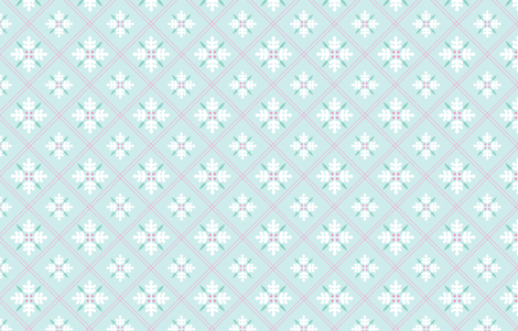 Woodland Trellis Mint fabric by emma_smith on Spoonflower - custom fabric