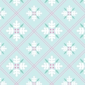 Woodland Trellis Mint