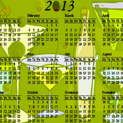 2013 MARTINI COCKTAIL CALENDAR