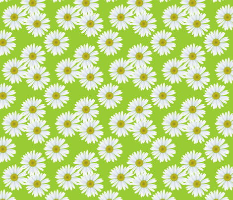 daisy_pattern fabric by priti on Spoonflower - custom fabric