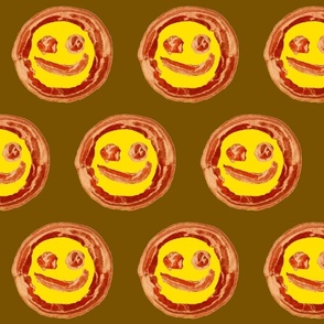 bacon smiley / dots