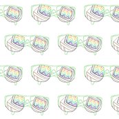 80s sunglasses embroidery sybju  pondripple  spoonflower