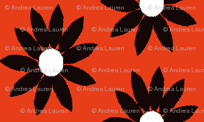 Autumn Leaves - Flower Orange