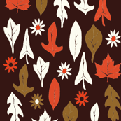 Autumn Leaves - Chocolate