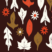 Autumn Leaves - Chocolate