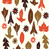 Autumn Leaves - Cream