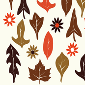Autumn Leaves - Cream