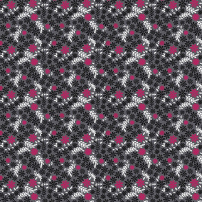 embroidered flowers