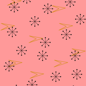 Atomic Arrows and Starbursts
