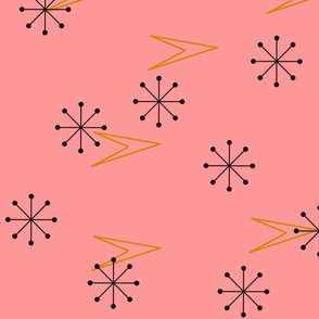 Atomic Arrows and Starbursts