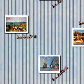 Monet Art Fabric and Wallpaper