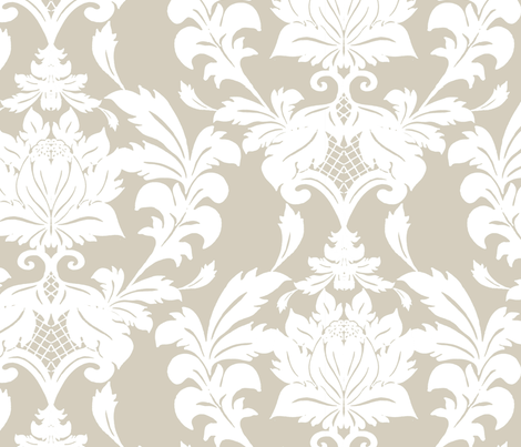 Damask fabric by aimeesthill on Spoonflower - custom fabric