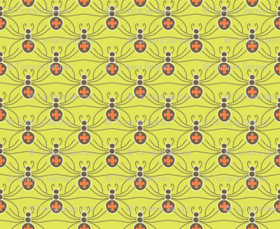 A Web of Black Widows - neon