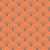 A Web of Black Widows - pumpkin