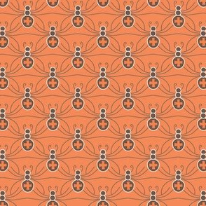 A Web of Black Widows - pumpkin