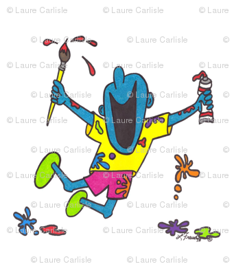 Too Much Fun - Painting