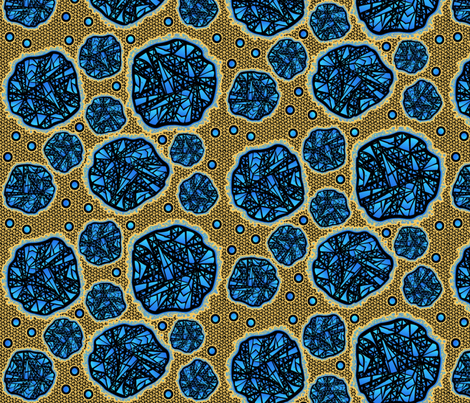 geodesia fabric by glimmericks on Spoonflower - custom fabric