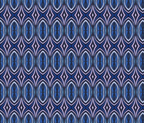 Graffiti Blues fabric by mikep on Spoonflower - custom fabric
