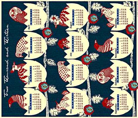 New Year, New Birth fabric by susanpolston on Spoonflower - custom fabric