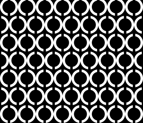 Unlinked White on Black