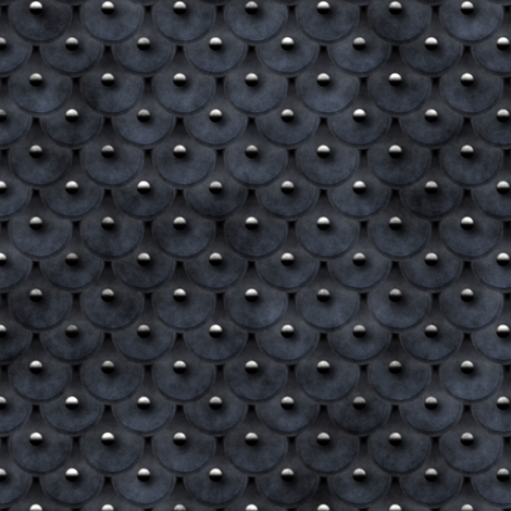 Leather Scale Armour fabric by bonnie_phantasm on Spoonflower - custom fabric