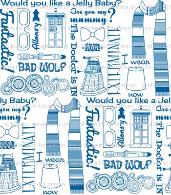 Doctor Who 50s Kitsch