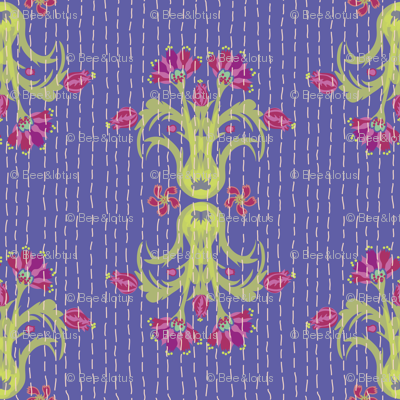 Kantha Bouquet 6