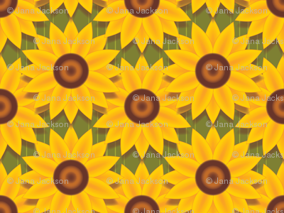 Golden Sunflowers