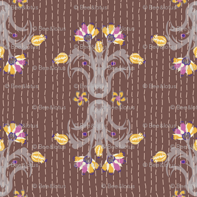 Kantha Bouquet 3