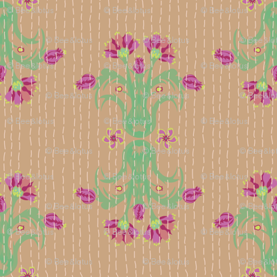 Kantha Bouquet 8