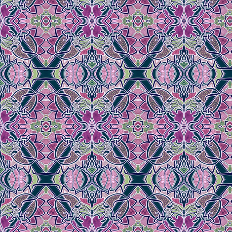 Dark and Moody in Violet fabric by edsel2084 on Spoonflower - custom fabric